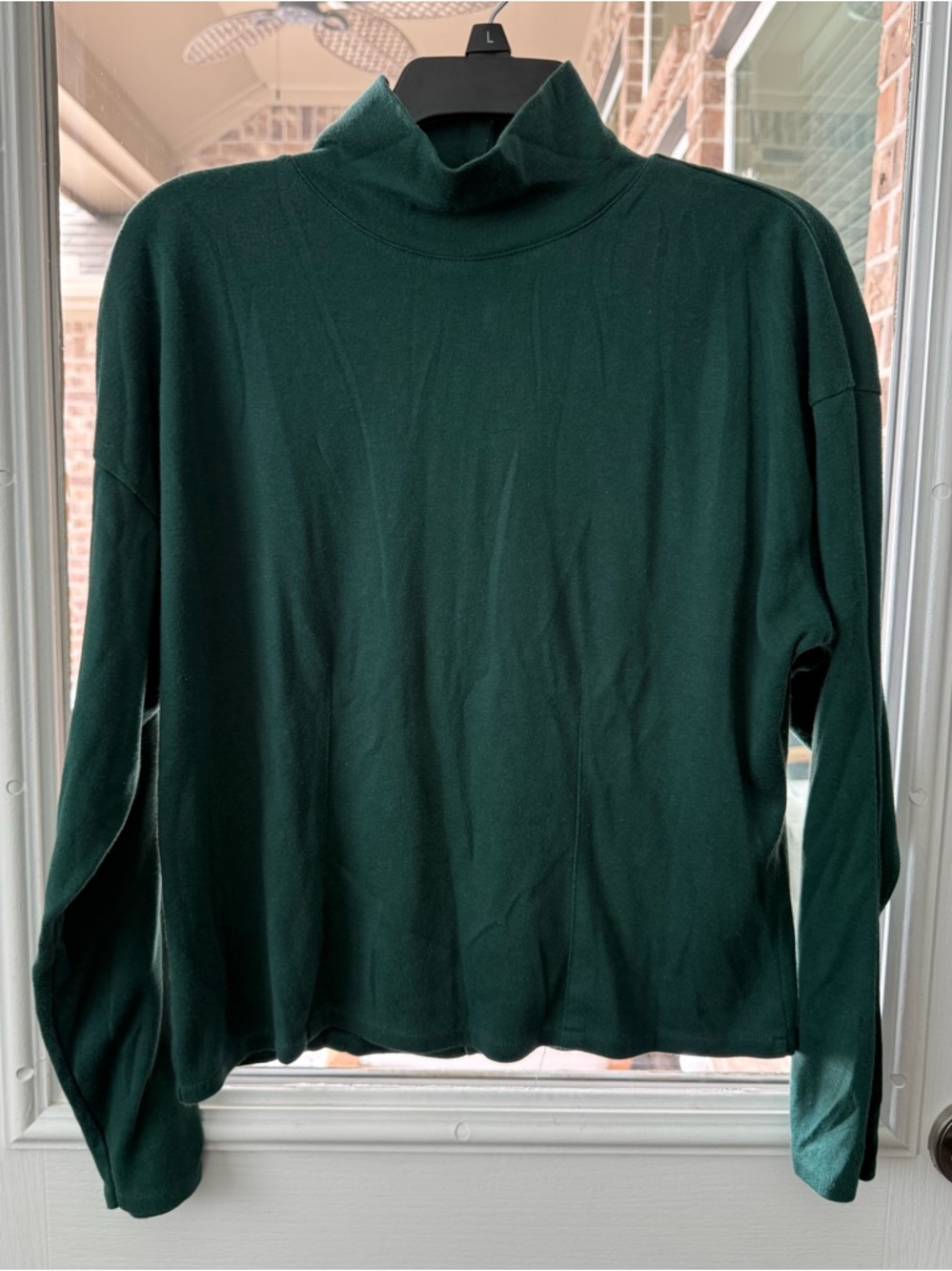Vintage Forest Green Turtleneck Sweater